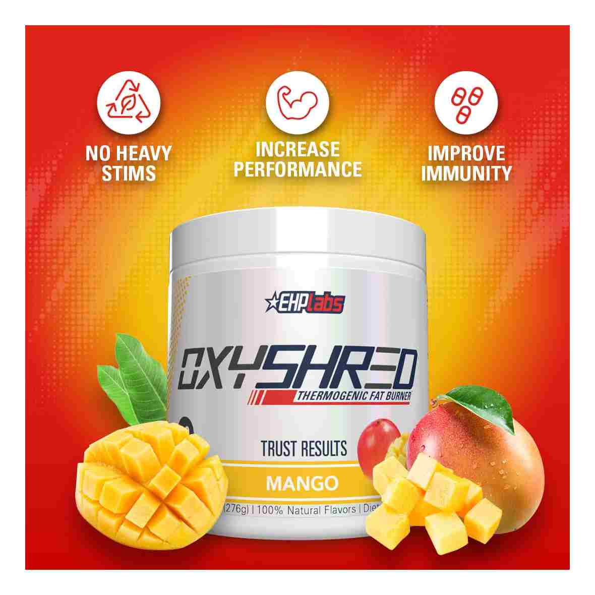 EHP Labs OxyShred Ultra Concentration - Mango 60 servings - Weight Management