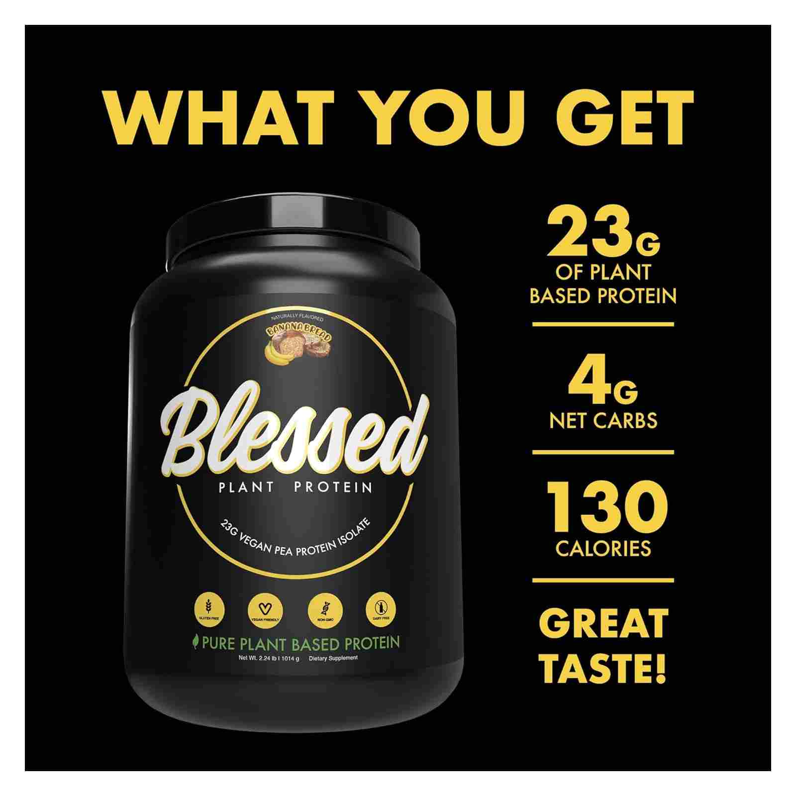 EHP Labs Blessed Plant Protein Banana Bread / 30 Servings