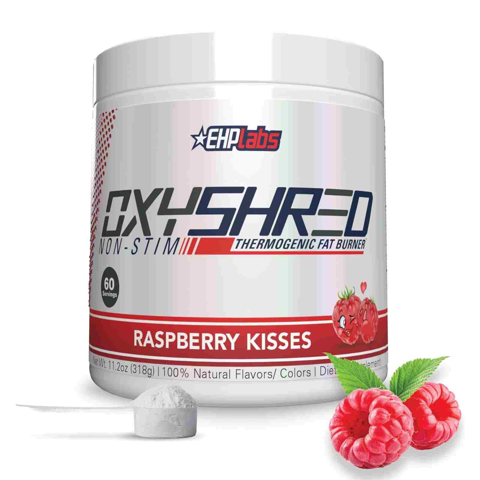 EHP Labs OxyShred Non-Stim Raspberry Kisses / 60 servings
