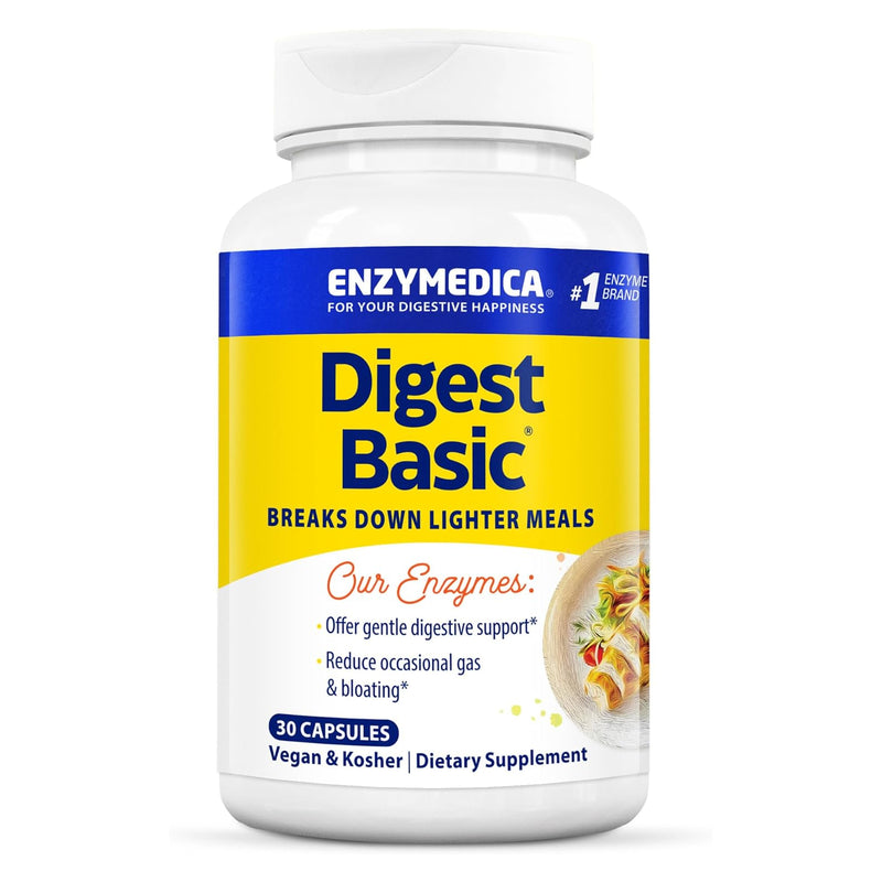 Enzymedica Digest Basic - 30 Capsules - Enzymes