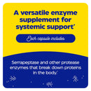 Enzymedica SerraGold - 60 Capsules - Enzymes