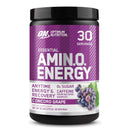 Optimum Nutrition Essential AMIN.O. Energy - Concord Grape 30 Servings - - Amino Acids