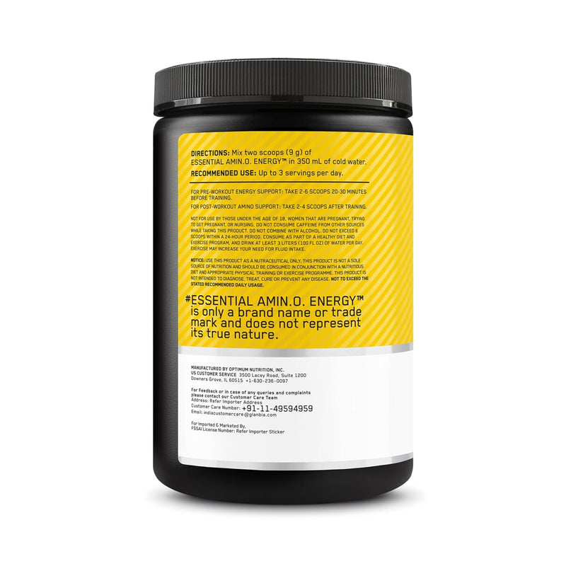 Optimum Nutrition Essential Amino Energy Pineapple / 30 Servings