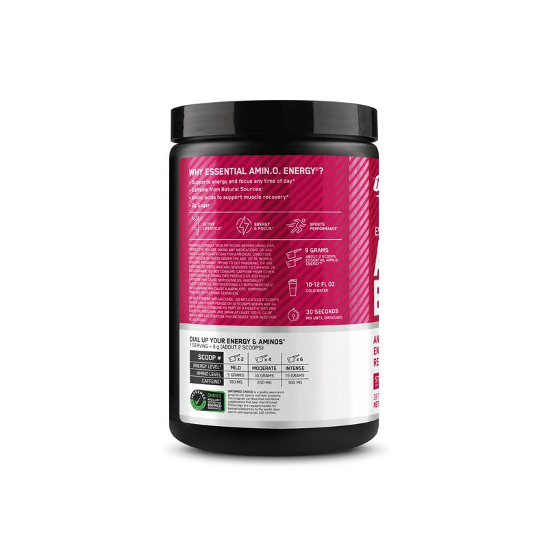 Optimum Nutrition Essential Amino Energy Strawberry Lime / 30 Servings