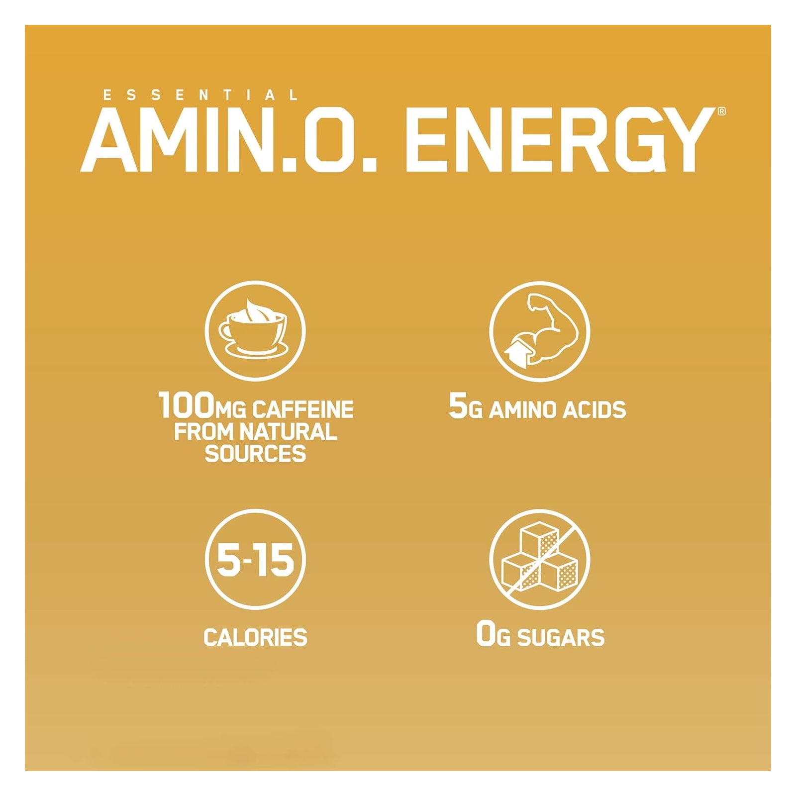 Optimum Nutrition Essential Amino Energy Tea - Half & Half Lemonade Iced Tea / 30 Servings