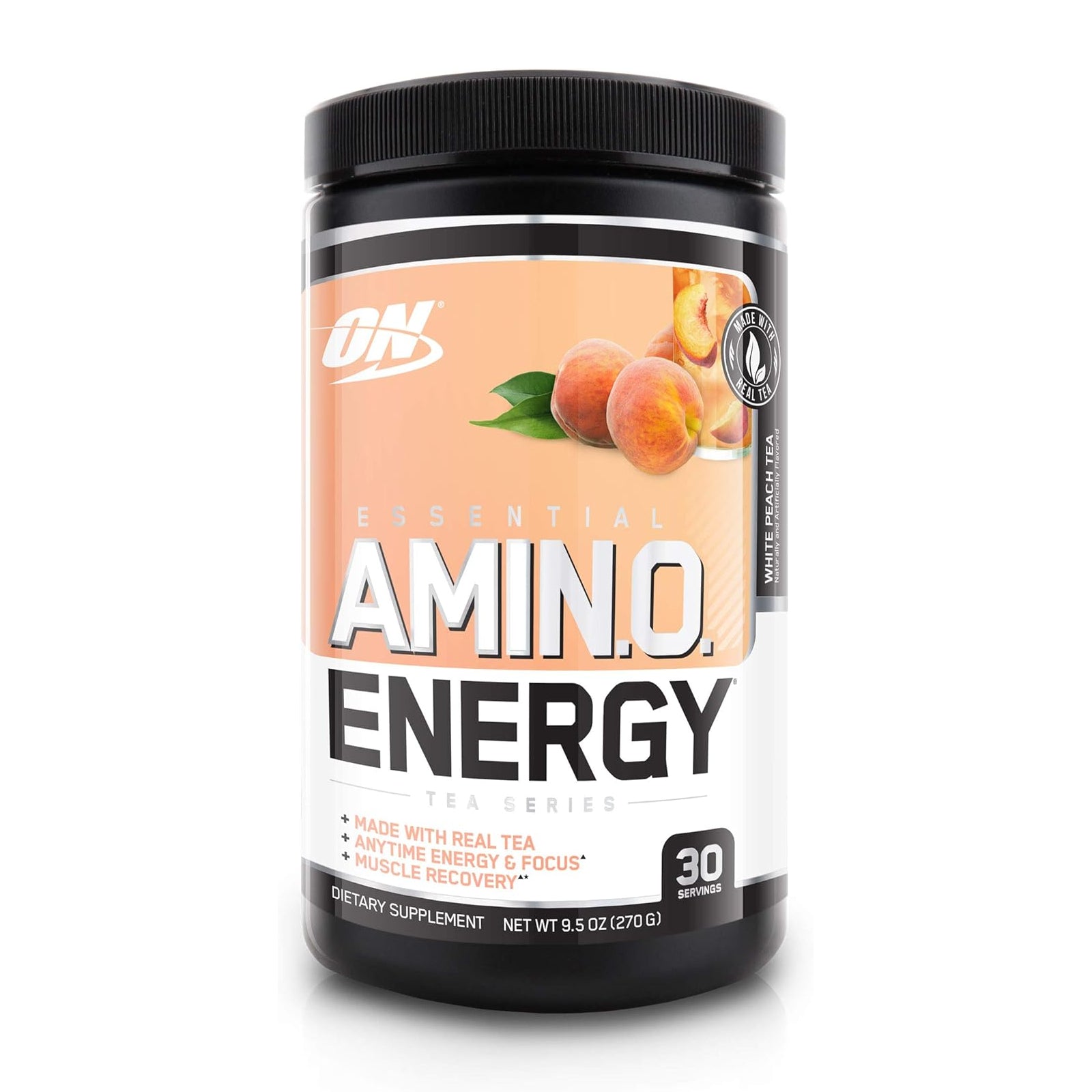 Optimum Nutrition Essential Amino Energy Tea - White Peach Tea / 30 Servings