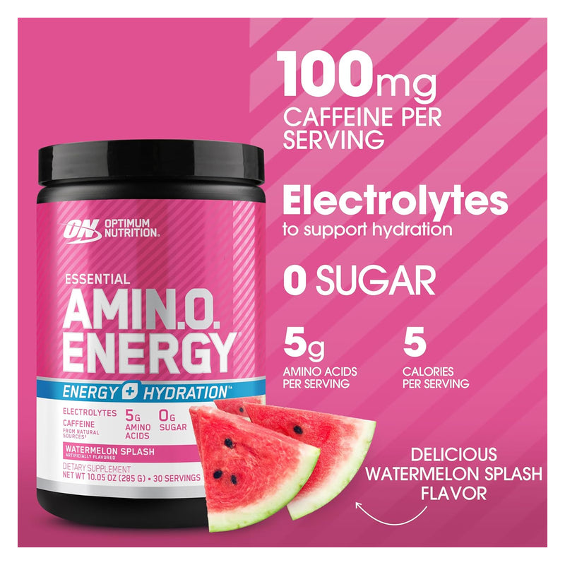 Optimum Nutrition Essential Amino Energy Watermelon / 30 Servings