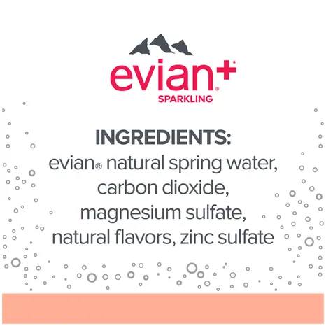 Evian + Sparkling Grapefruit Basil / 330ml