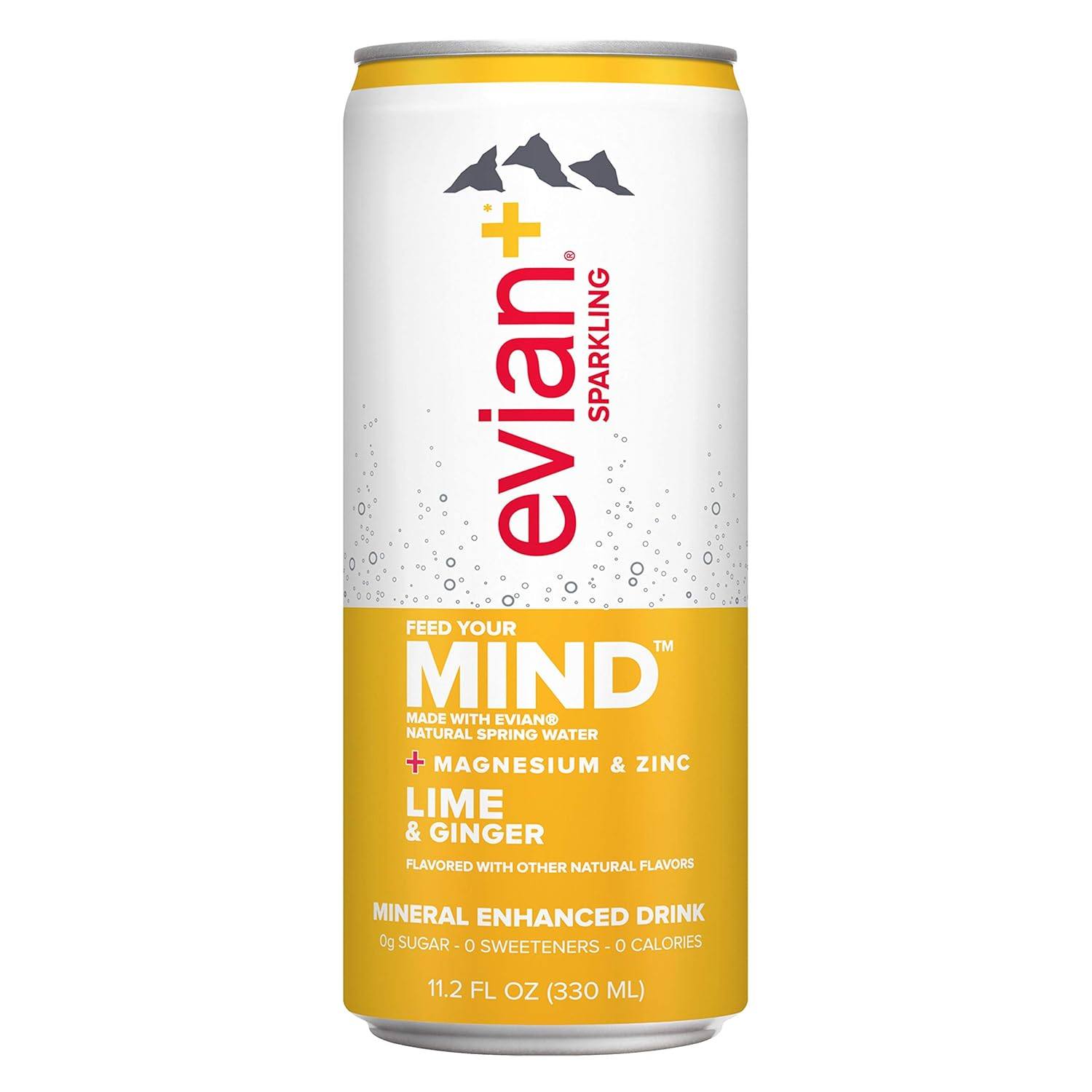 Evian + Sparkling Lime Ginger / 330ml