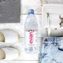 Evian Natural Spring Water - 12 units x 1L - Water