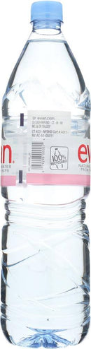 Evian Natural Spring Water - 12 units x 1.5L - Water