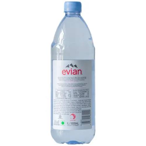 Evian Natural Spring Water 1L