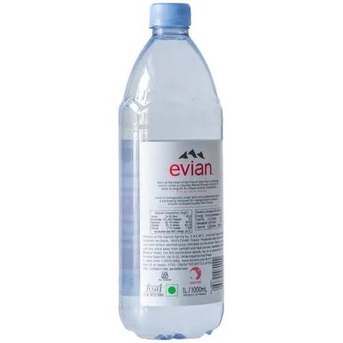 Evian Natural Spring Water 1L