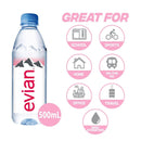 Evian Natural Spring Water - 500ml - Water