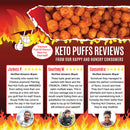 Snack House Keto Puffs - Flaming Hot 7 servings - Protein snacks