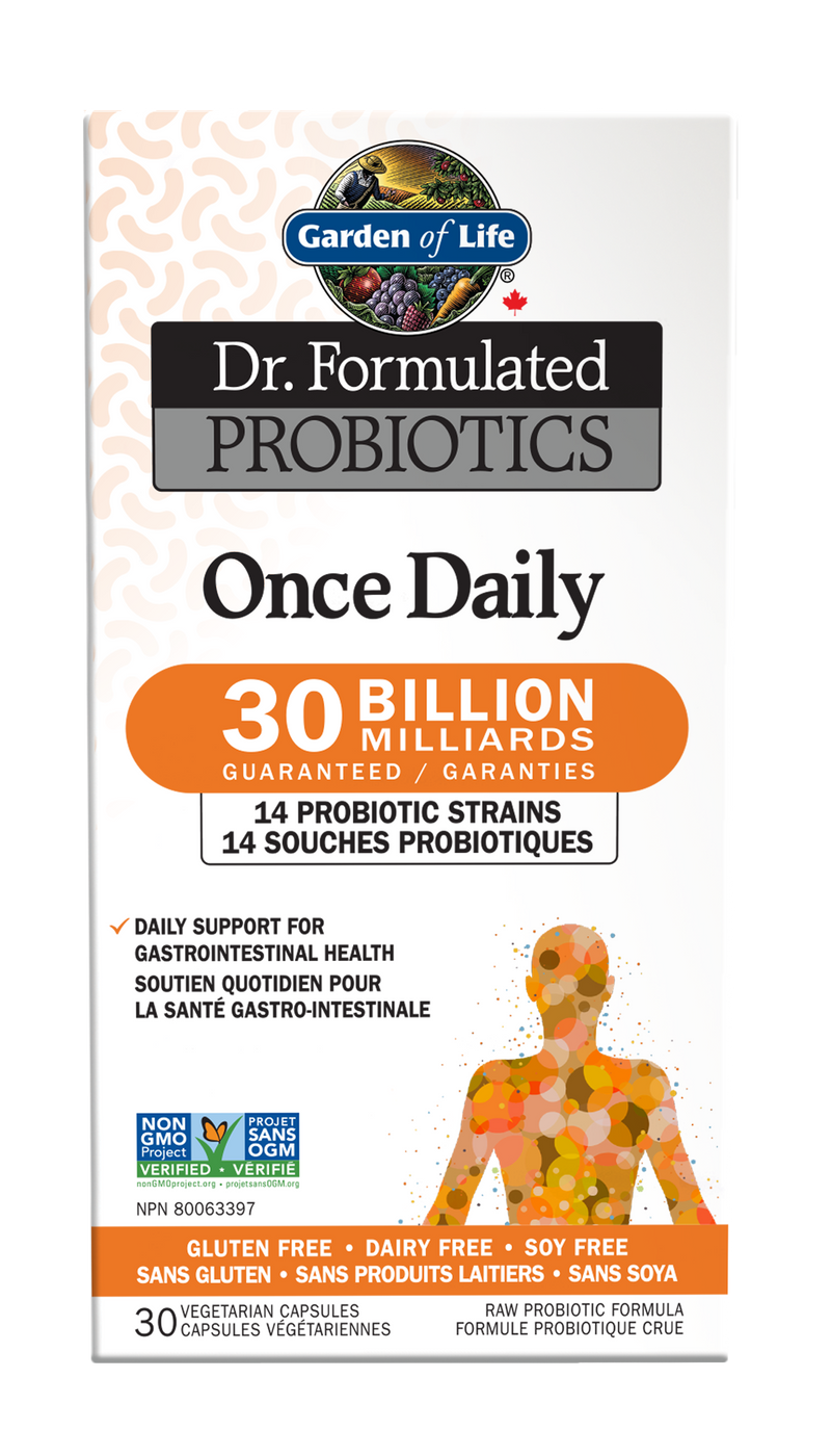 Garden Of Life Dr. Formulated Probiotics Once Daily 30B - 30 Capsules - Probiotics