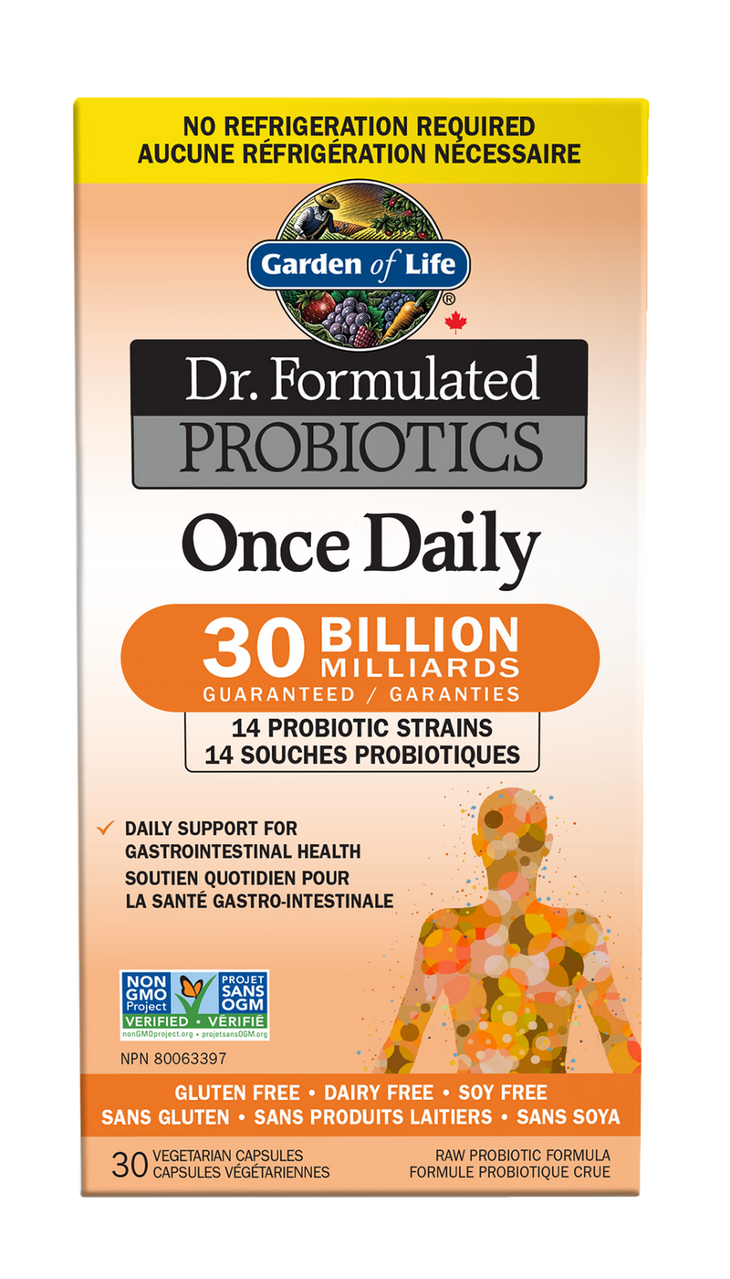 Garden Of Life Dr. Formulated Probiotics Once Daily 30B - 30 Capsules - Probiotics