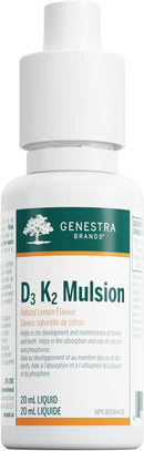 Genestra Brands D3 K2 Mulsion - 20mL - Vitamin D