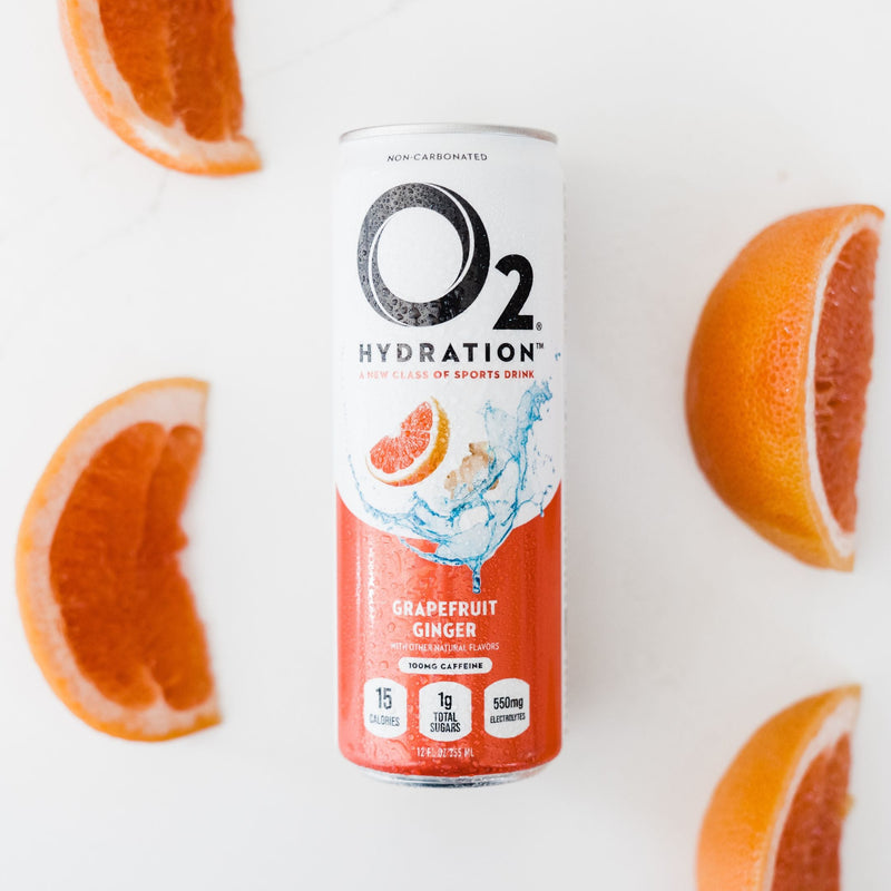 O2 Hydration Sports Recovery Drink, Grapefruit Ginger, 354ml