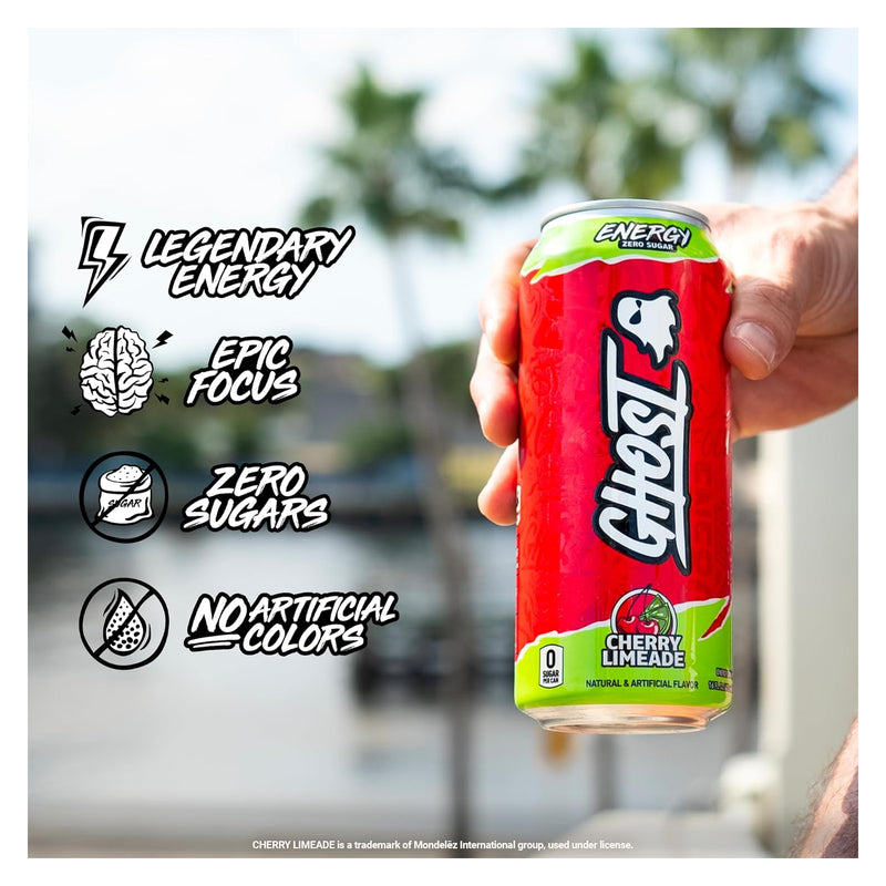 Ghost Free Energy Drink Cherry Limeade / 473ml