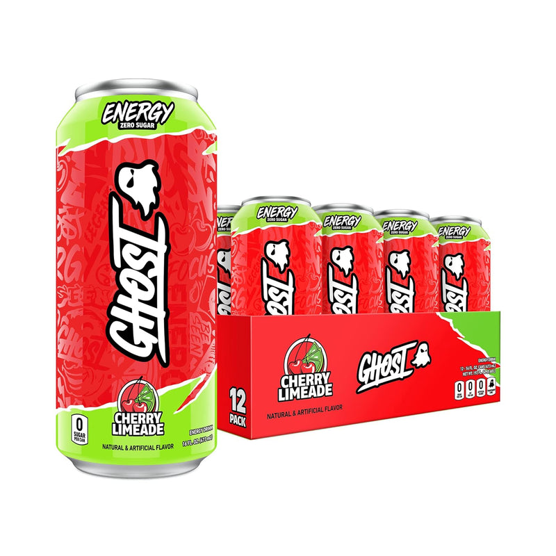 Ghost Free Energy Drink Cherry Limeade / 12X473ml