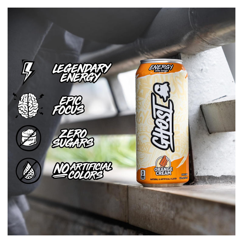 Ghost Free Energy Drink Orange Cream / 473ml