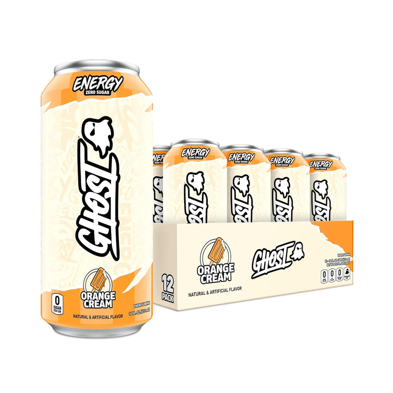 Ghost Free Energy Drink Orange Cream / 12X473ml