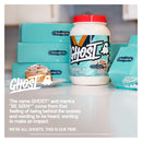 Ghost Whey Protein - Cinnabon 27 Servings - - Protein Powder