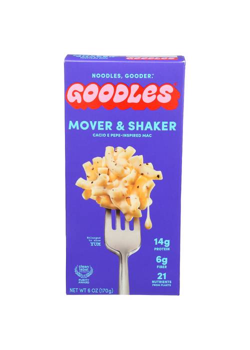 Goodles Mover & Shaker Cacio E Pepe Inspired Protein Mac & Cheese / 6.0 Oz