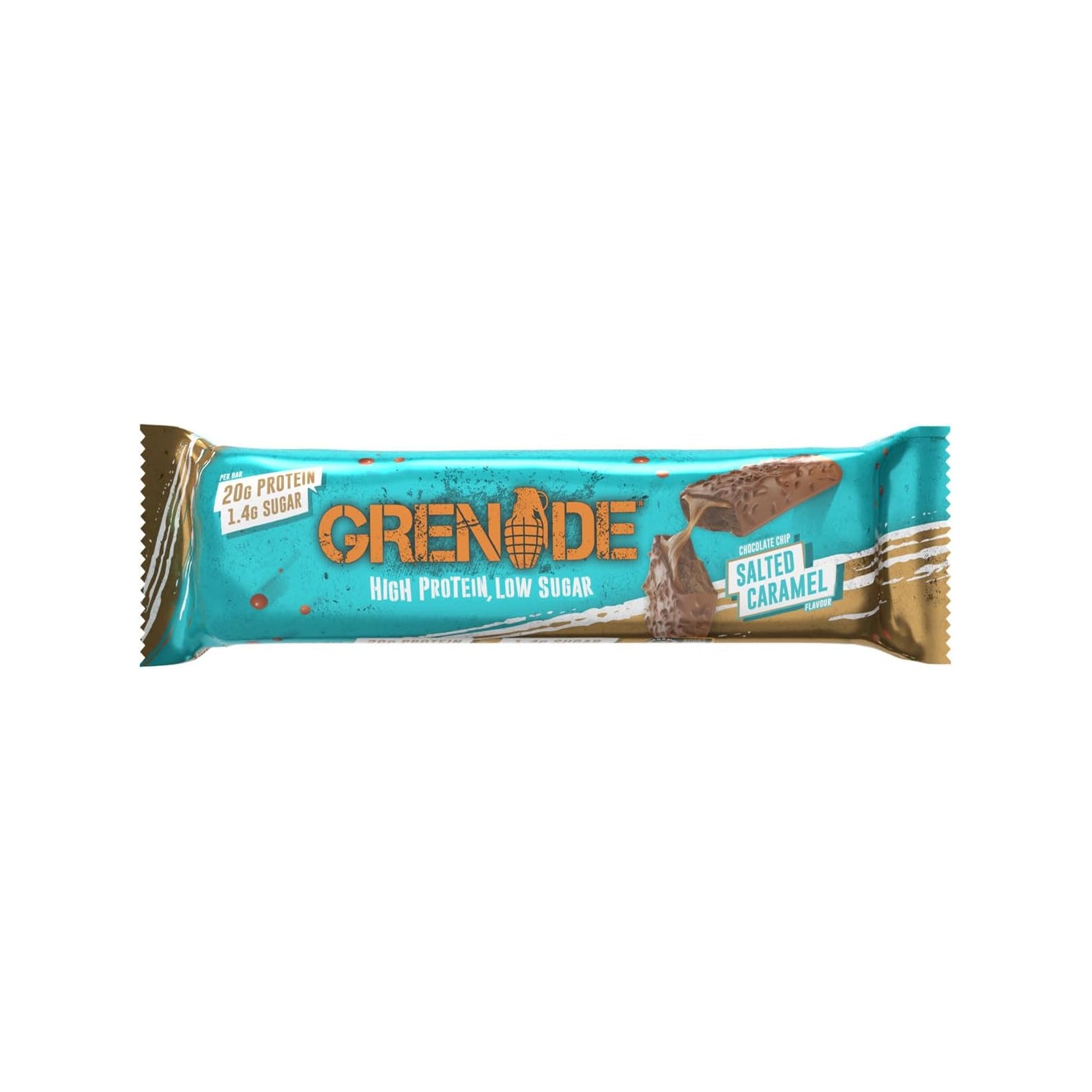 Grenade Protein Bars Chocolate Chip Salted Caramel / Single Bar