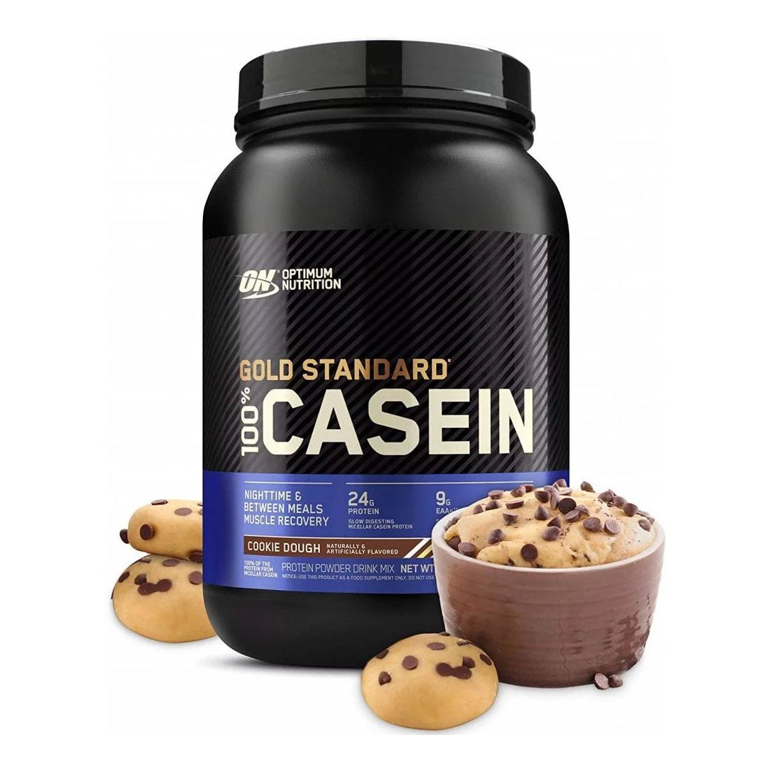 Optimum Nutrition Gold Standard 100% Casein Cookie Dough / 2lbs / -