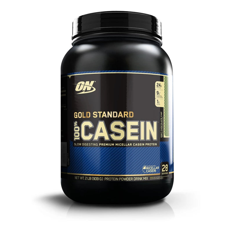 Optimum Nutrition Gold Standard 100% Casein Mint Chocolate Chip / 2lbs / -