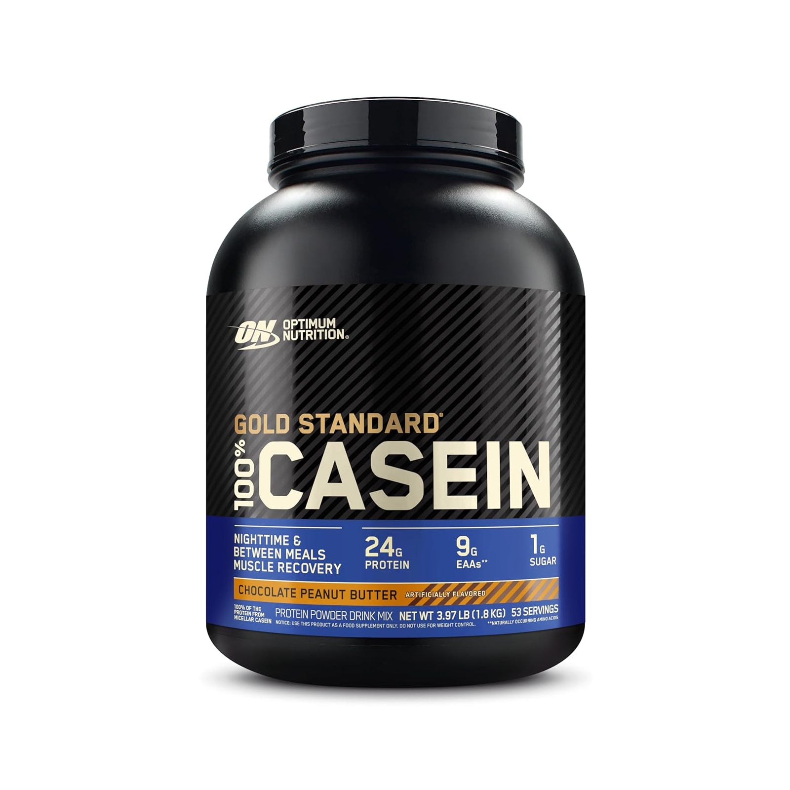 Optimum Nutrition Gold Standard 100% Casein Chocolate Peanut Butter / 4lbs / -