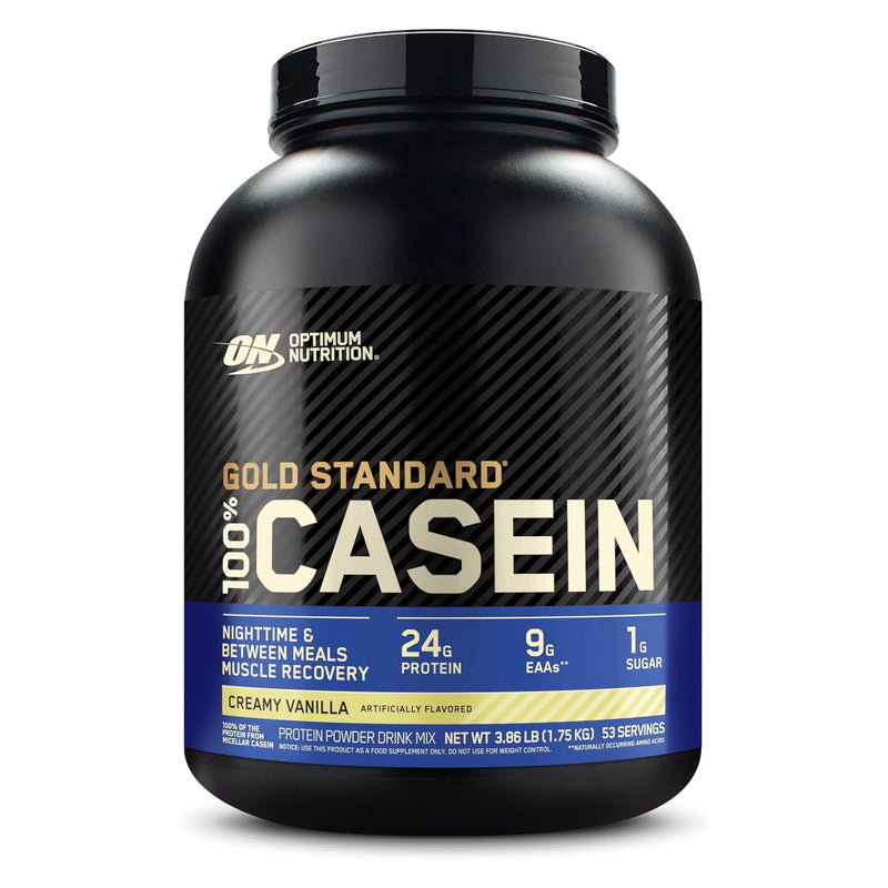 Optimum Nutrition Gold Standard 100% Casein Creamy Vanilla / 4lbs / -