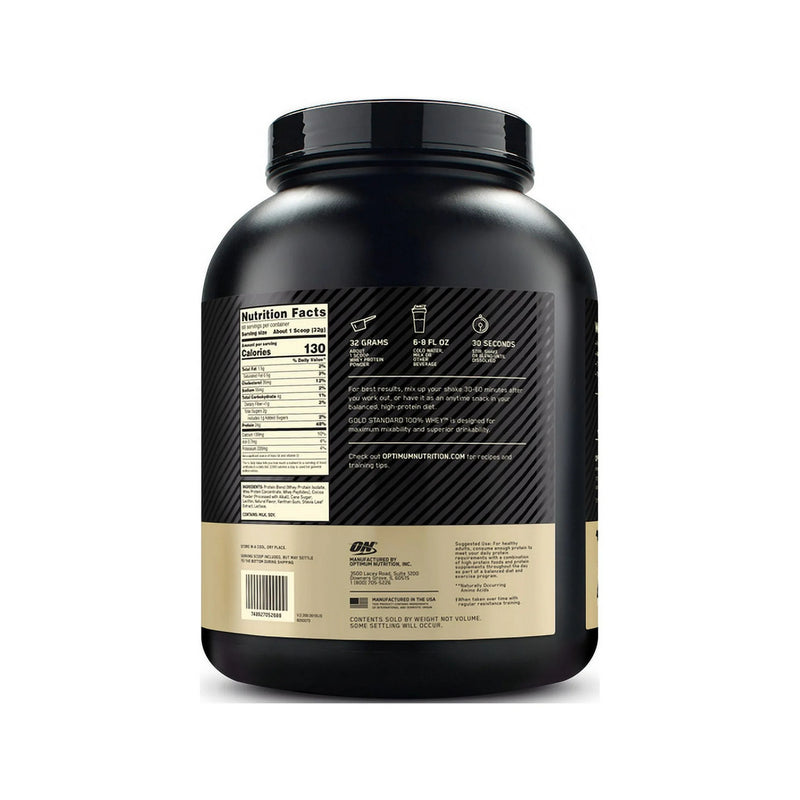 Optimum Nutrition Naturally Flavored Gold Standard 100% Whey Chocolate / 4.8lbs