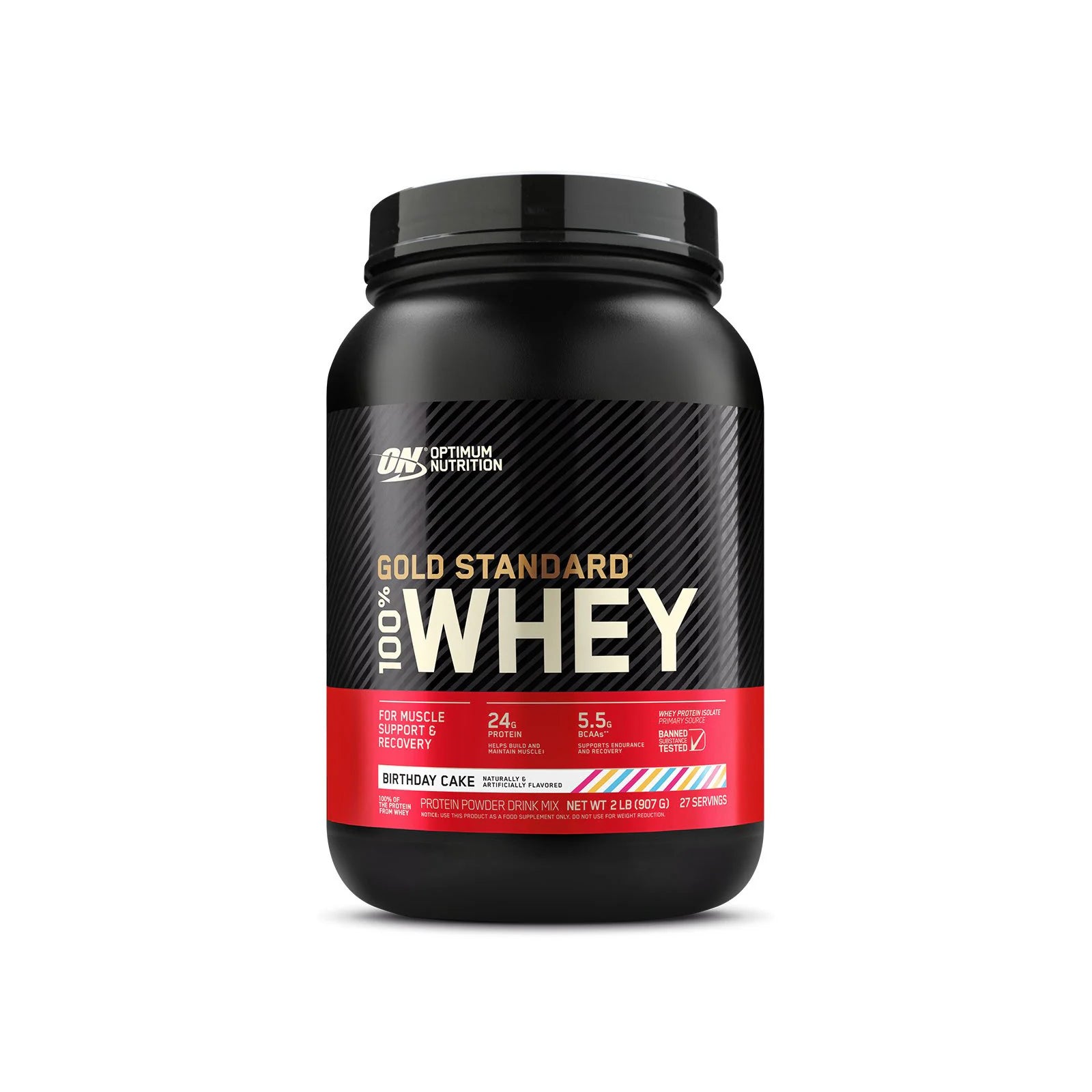 Optimum Nutrition Gold Standard 100% Whey Protein Birthday Cake / 2lbs