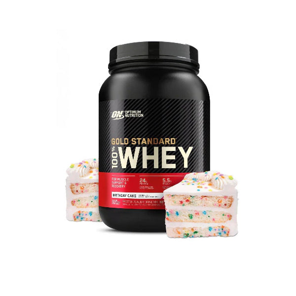 Optimum Nutrition Gold Standard 100% Whey Protein Birthday Cake / 2lbs