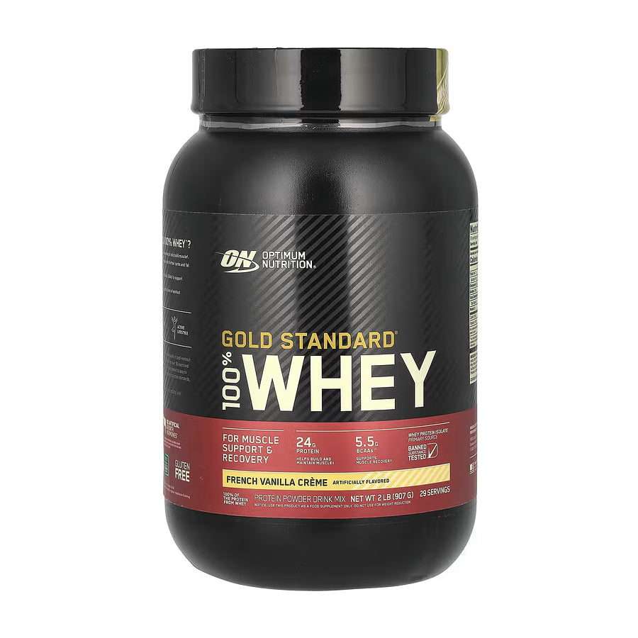 Optimum Nutrition Gold Standard 100% Whey Protein French Vanilla Creme / 2lbs