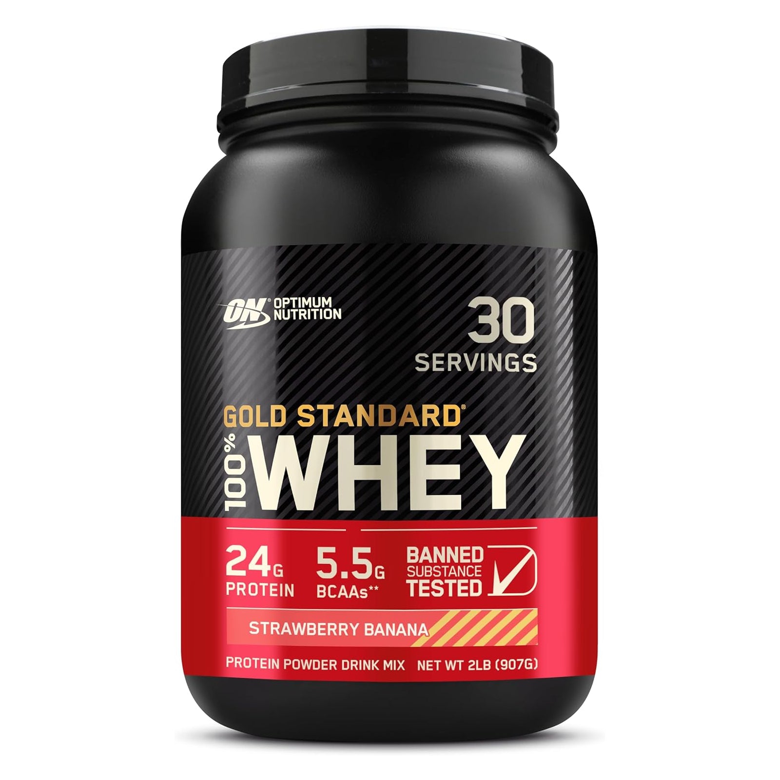 Optimum Nutrition Gold Standard 100% Whey Protein Strawberry Banana / 2lbs