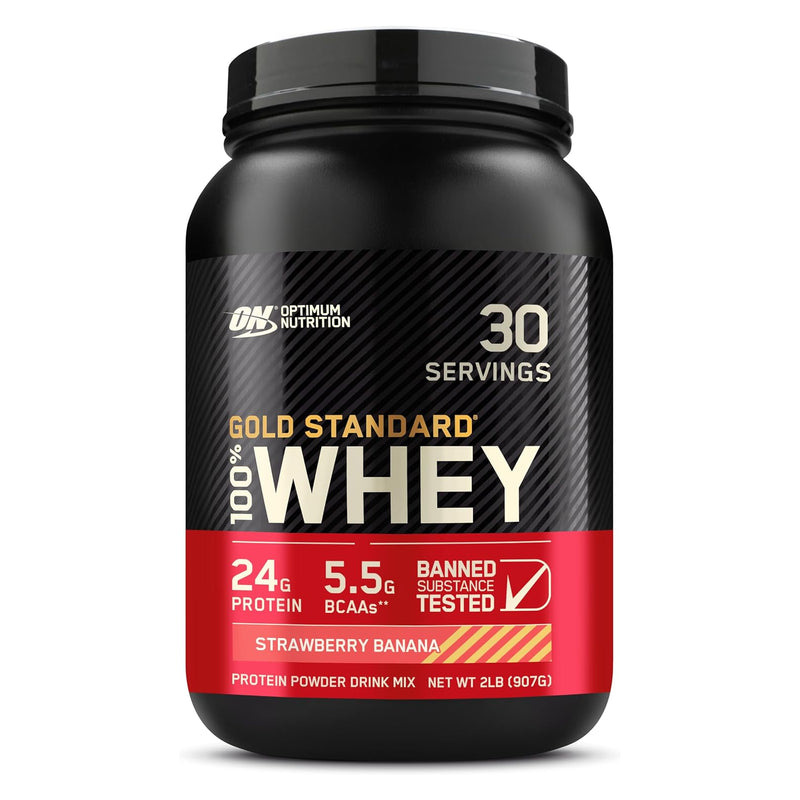 Optimum Nutrition Gold Standard 100% Whey Protein Strawberry Banana / 2lbs