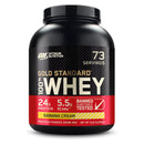 Optimum Nutrition Gold Standard 100% Whey Protein - Banana Cream 5lbs - Protein Powder