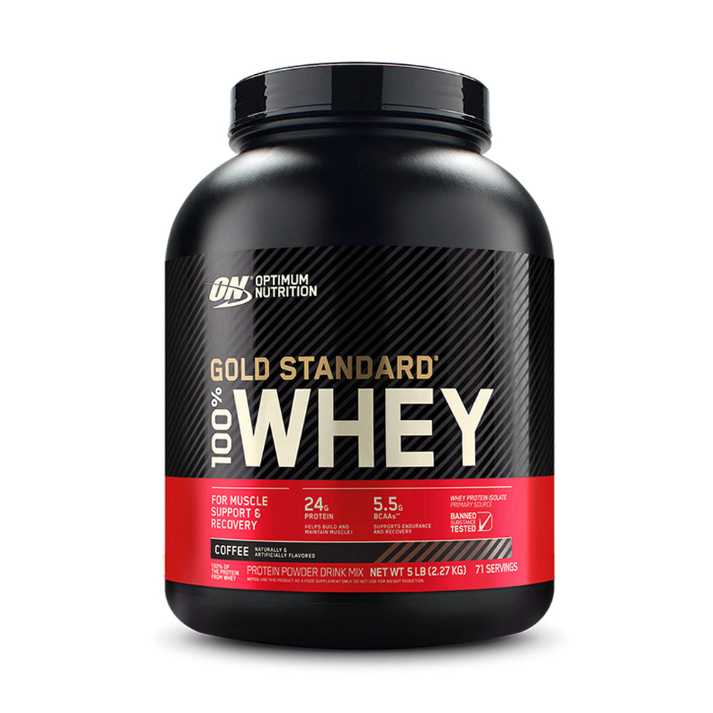 Optimum Nutrition Gold Standard 100% Whey Protein Coffee / 5lbs