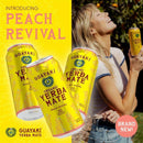 Guayaki Yerba Mate Energy Drink - Peach Revival 12-pack - Energy Drinks