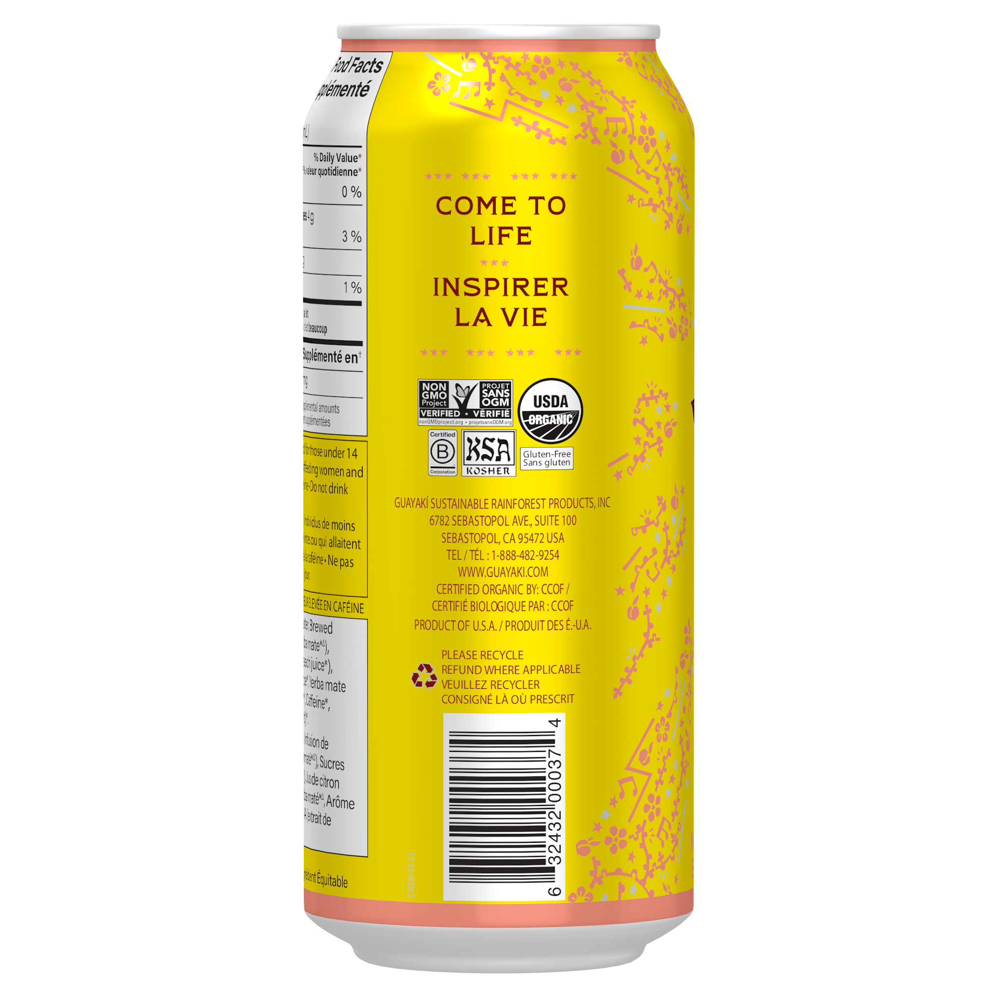 Guayaki Yerba Mate Energy Drink