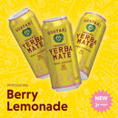 Guayaki Yerba Mate Energy Drink - Berry Lemonade 12-pack - - Energy Drinks