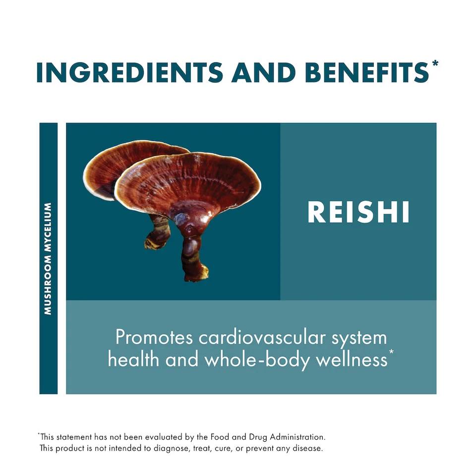 Host Defense Reishi - 30 capsules - Adaptogen