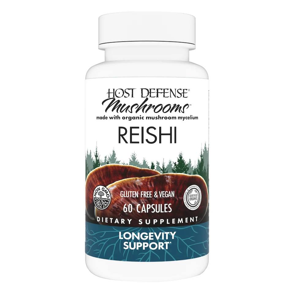 Host Defense Reishi - 60 capsules - Adaptogen