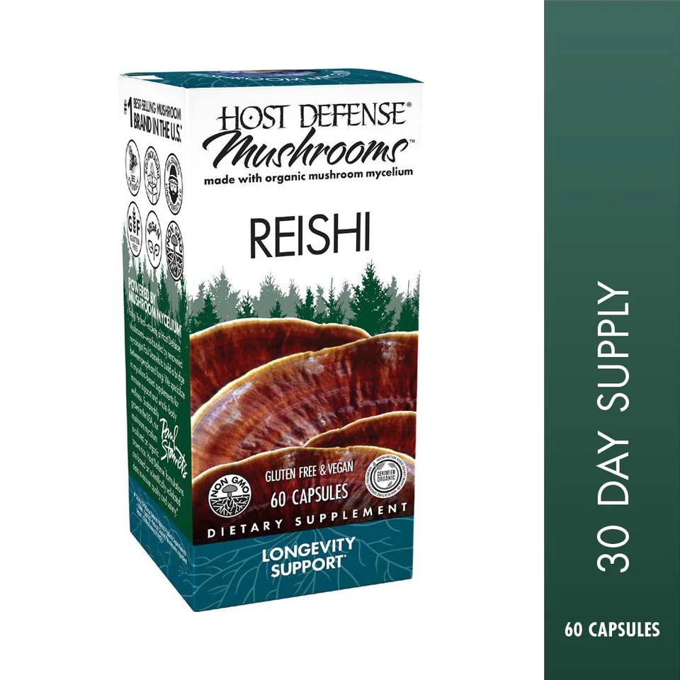 Host Defense Reishi - 60 capsules - Adaptogen