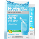 Hydralyte Effervescent Electrolyte Granule - Lemonade 12 sticks - Electrolytes