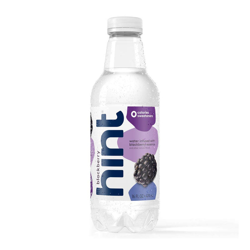 Hint Water Infused With Essence Blackberry / 12-Pack / -